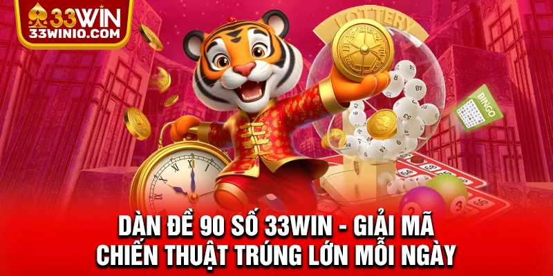 Dàn Đề 90 Số 33WIN - Giải Mã Chiến Thuật Trúng Lớn Mỗi Ngày % Dàn đề 90 số